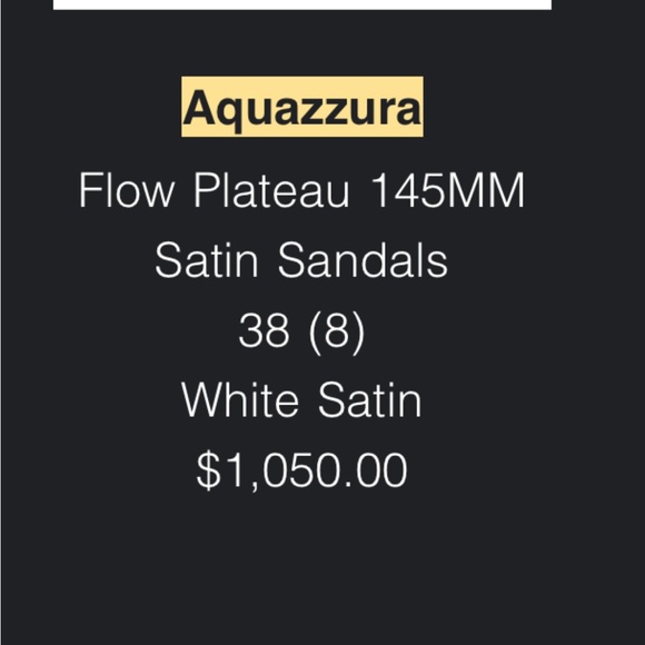 Aquazzura bridal shoes - Picture 6 of 6